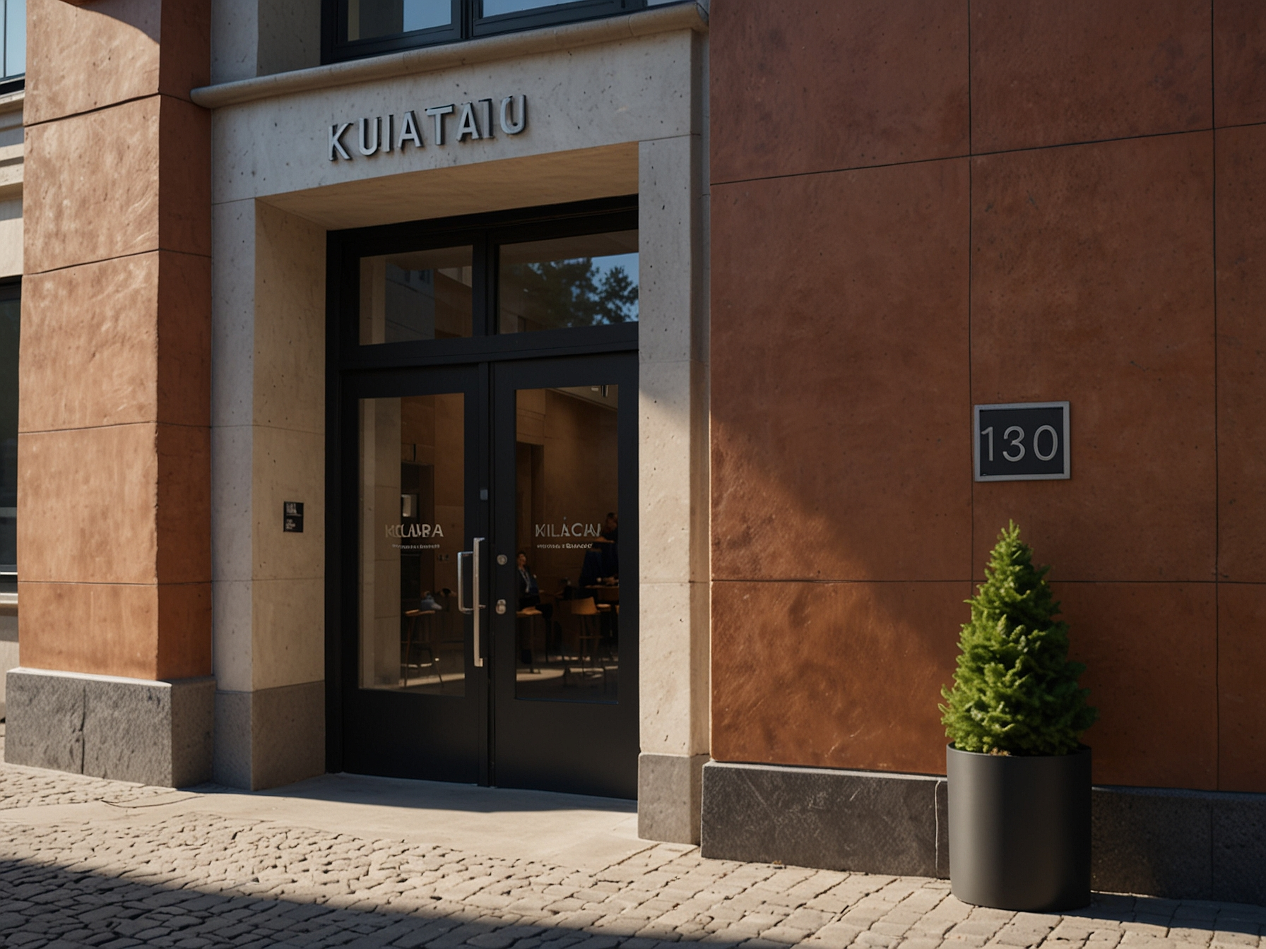 Map and entrance details for Kulosaaren