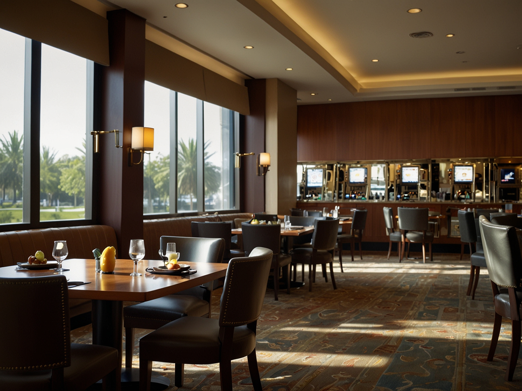 Lunch service at Kulosaaren restaurant