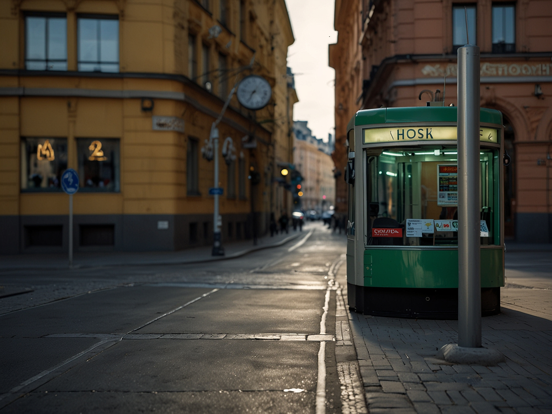 Public transport access and parking near Kulosaaren